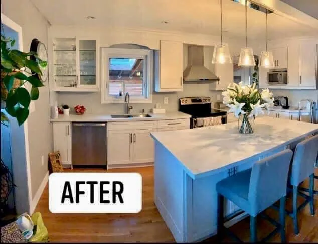 Kitchen after renovation