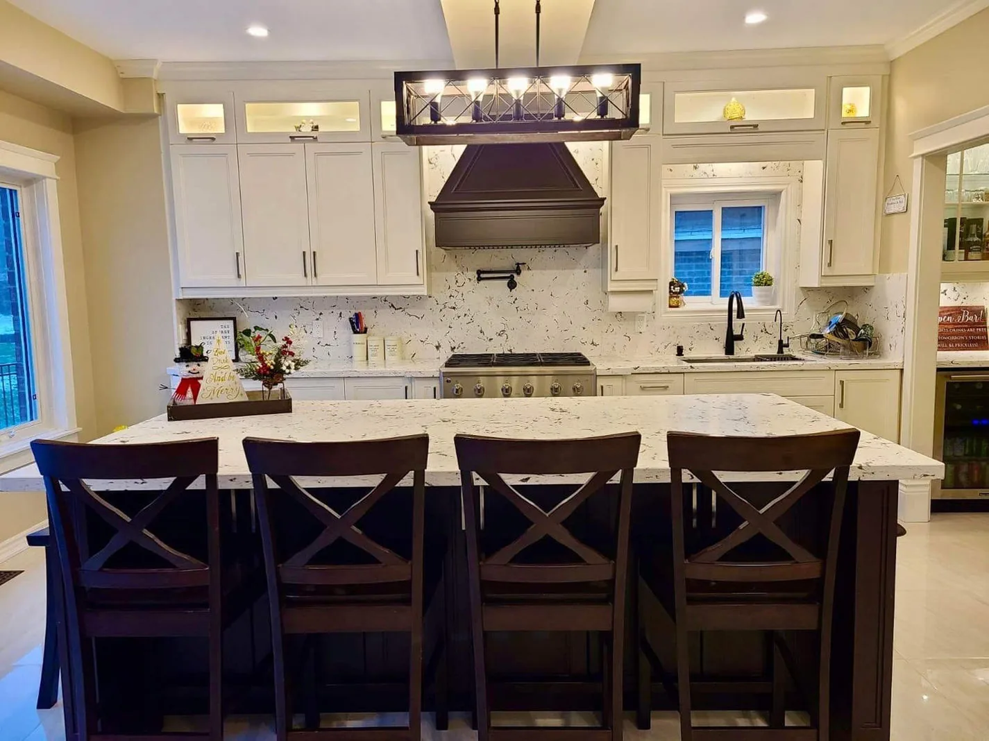 Classic white kitchen